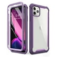 thumbnail image 1 of i-Blason Ares Case for iPhone 11 Pro Max 2019 Release, Dual Layer Rugged Clear Bumper Case with Built-in Screen Protector (Purple), 1 of 3