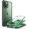 thumbnail image 1 of i-Blason Ares Case for iPhone 13 Pro 6.1 Inch (2021 Release), Dual Layer Rugged Clear Bumper Case with Built-in Screen Protector (Green), 1 of 7
