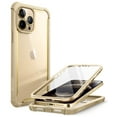 thumbnail image 1 of i-Blason Ares Case for iPhone 13 Pro 6.1 inch (2021 Release), Dual Layer Rugged Clear Bumper Case with Built-in Screen Protector (Gold), 1 of 8