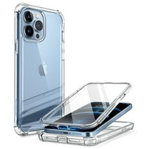 I-Blason Ares Series IPhone 12 Pro Max Case 6.7" 2020 Release, Dual Layer Rugged Clear Bumper Case For IPhone 12 Pro Max With Built-in Screen Protector (Purple