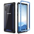 thumbnail image 1 of i-Blason Ares Series Case Designed for Galaxy Note 10 ((2019 release), Rugged Clear Bumper Case Without Built-in Screen Protector(Blue), 1 of 7
