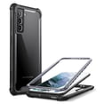 thumbnail image 1 of i-Blason Ares Series Case Designed for Galaxy S21 5G (2021 Release), Rugged Clear Bumper Case Without Built-in Screen Protector (Black), 1 of 8