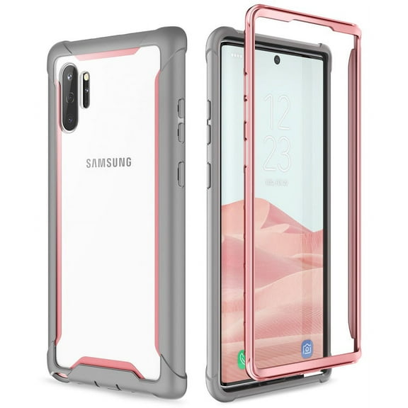 i-Blason Ares Series Case for Galaxy Note 10 Pro, Dual Layer Rugged Clear Bumper Case Without Built-in Screen Protector(Pink)