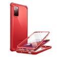 thumbnail image 1 of i-Blason Ares Series Designed for Samsung Galaxy S20 FE 5G Case (2020 Release), Dual Layer Rugged Clear Bumper Case with Built-in Screen Protector (Ruddy), 1 of 9