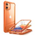 thumbnail image 1 of i-Blason Ares Series Designed iPhone 12 Mini Case 5.4 inch (2020 Release), Dual Layer Rugged Clear Bumper Case for iPhone 12 Mini with Built-in Screen Protector (Orange), 1 of 7