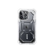 i-Blason Armorbox Designed for iPhone 14 Pro Max Case 6.7, Full-Body Rugged Kickstand Holster Protective Bumper Case with Built-in Screen Protector Frost