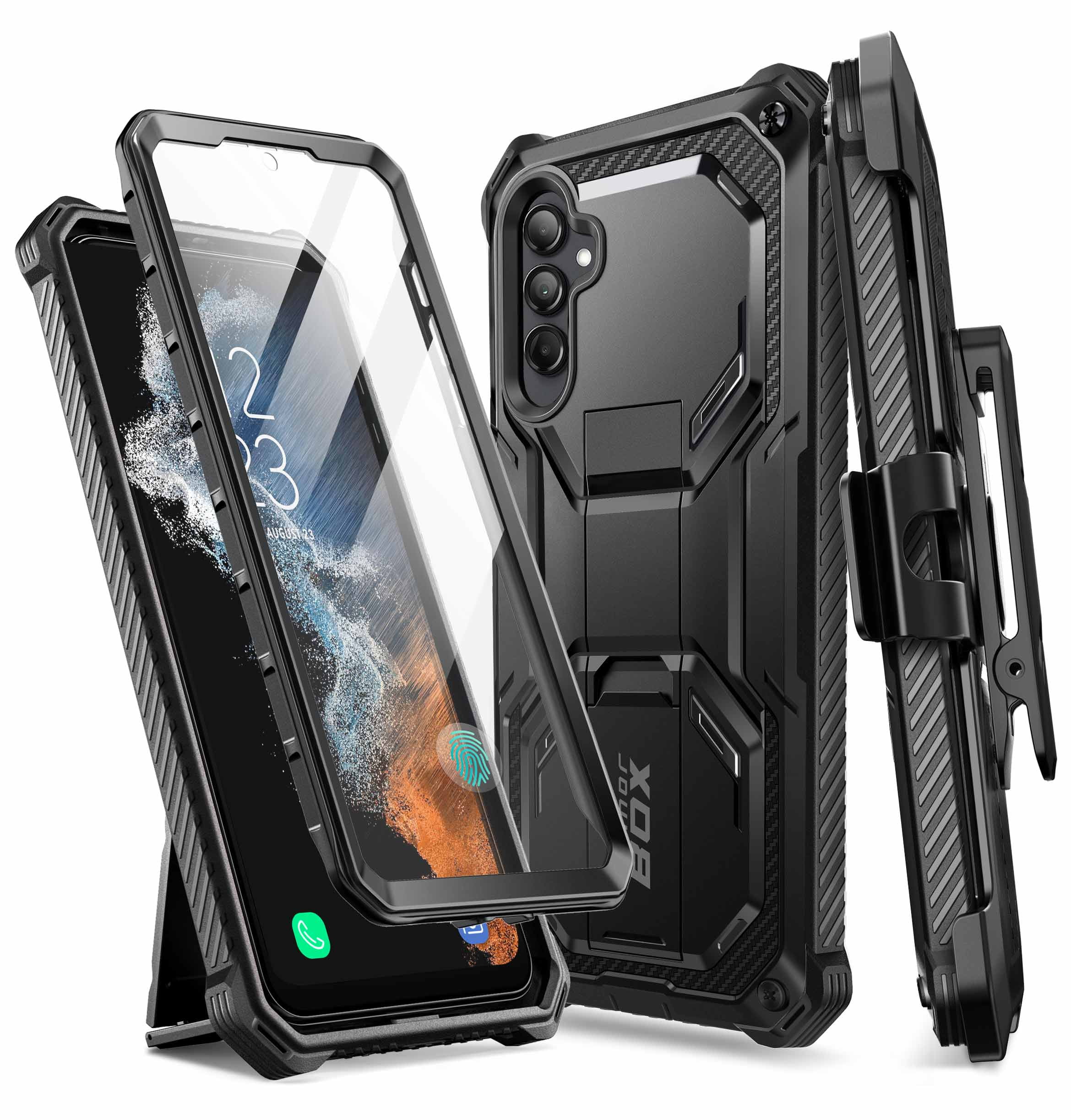CoolGadget Handyhülle Armor Shield Case für Samsung Galaxy A54 5G