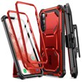 thumbnail image 1 of i-Blason Armorbox Series Designed for Samsung Galaxy S23Plus 5G (2023 Release), Full-Body Rugged Holster Bumper Case with Built-in Screen Protector & Kickstand (Ruddy), 1 of 10