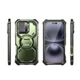 thumbnail image 1 of i-Blason Armorbox for iPhone 16 6.1" Magnetic Case Camera Control Capture Button Design [Military Protection] Full-Body Rugged Protective Case Cover with Built-in Screen Protector & Kickstand, Guldan, 1 of 11