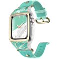 thumbnail image 1 of i-Blason Band Compatible with Apple Watch Band 38 mm, [Cosmo] Stylish Sporty Protective Bumper Case with Adjustable Strap Bands for Apple Watch Series 3/2/1 (Green), 1 of 8