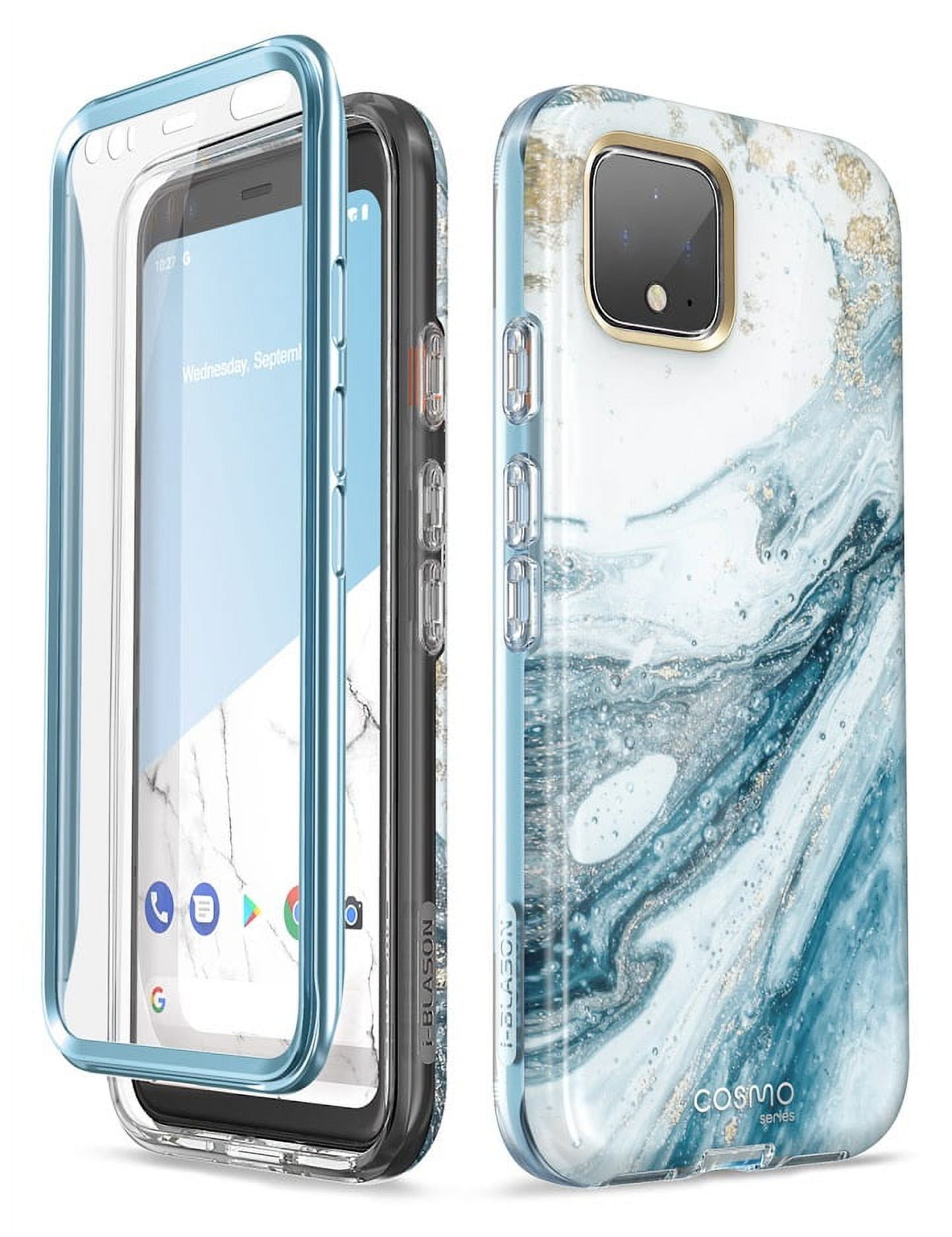  i-Blason Cosmo Series Case for iPhone 11 Pro Max 2019 Release,  Slim Full-Body Stylish Protective Case with Built-in Screen Protector  (Marble) : Cell Phones & Accessories