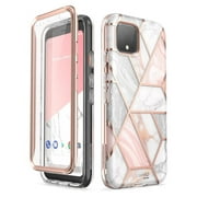 i-Blason Cosmo Case for Google Pixel 4 XL 6.3 inch (2019 Release), Slim Full-Body Stylish Protective Case with Built-in Screen Protector (Marble)