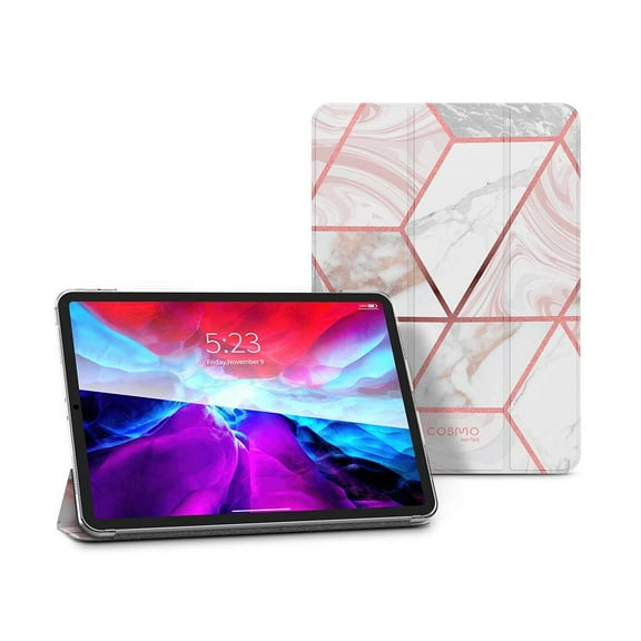 i-Blason Cosmo Lite Design for iPad Pro 11 inch (2020) Cosmo Lite Case Without Built-in Screen Protector-Marble