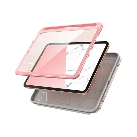 i-Blason Cosmo Case Designed for iPad Mini 6/iPad Mini 6th Generation (2021), Full-Body Trifold with Built-in Screen Protector Protective Smart Cover with Auto Sleep/Wake & Pencil Holder (Marble)