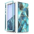 thumbnail image 1 of i-Blason Cosmo Series Case Designed for Galaxy Note 10 (2019 Release), Protective Bumper Marble Design Without Built-in Screen Protector(Navy), 1 of 6