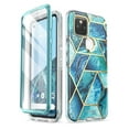 thumbnail image 1 of i-Blason Cosmo Series Case for Google Pixel 5a 5G Case 6.34 inch (2021), Slim Full-Body Stylish Protective Case with Built-in Screen Protector (Ocean), 1 of 6