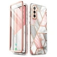 thumbnail image 1 of i-Blason Cosmo Series Case for Samsung Galaxy S22 Plus 5G, Slim Stylish Full-Body Dual Layer Rugged Holster Protective Case With Built-in Screen Protector (Marble), 1 of 8