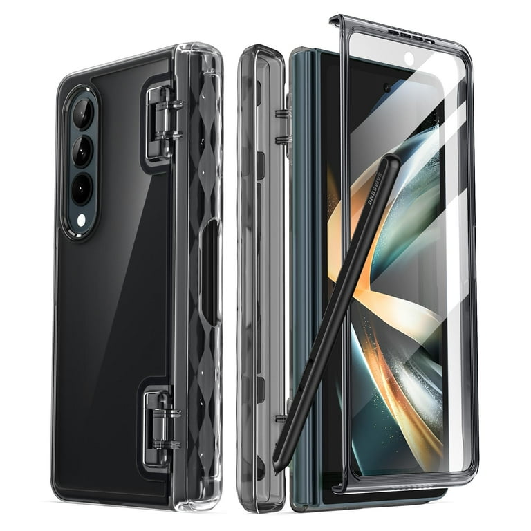 i-Blason Cosmo Series Case for Samsung Galaxy Z Fold 4 Case with Pen Holder 5G (2022), Slim Stylish Protective Bumper Case with Built-in Screen i-Blason Cosmo Series Case for Samsung Galaxy Z Fold 4 Case with Pen Holder 5G (2022), Slim Stylish Protective Bumper Case with Built-in Screen