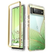 i-Blason Cosmo Series Case for Google Pixel 6 2021, Slim Full-Body Stylish Protective Case Without Built-in Screen Protector GreenFly