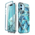 thumbnail image 1 of i-Blason Cosmo Series Case for iPhone 12 Mini (2020 Release), Slim Full-Body Stylish Protective iPhone 12 Mini Case with Built-in Screen Protector, Ocean, 5.4", 1 of 6