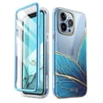 thumbnail image 1 of i-Blason Cosmo Series Case for iPhone 13 Pro 5G 6.1 inch (2021 Release), Slim Full-Body Stylish Protective Case with Built-in Screen Protector (Butterfly), 1 of 7