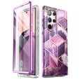 thumbnail image 1 of i-Blason Cosmo Series for Samsung Galaxy S23 Ultra 5G (2023 Release), Slim Stylish Protective Case with Built-in Screen Protector (Ameth), 1 of 9