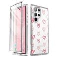 thumbnail image 1 of i-Blason Cosmo Series for Samsung Galaxy S23 Ultra 5G (2023 Release), Slim Stylish Protective Case with Built-in Screen Protector (Heart), 1 of 8