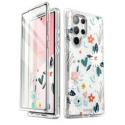 i-Blason Cosmo Series for Samsung Galaxy S23 Ultra 5G 2023 Release, Slim Stylish Protective Case with Built-in Screen Protector Paint