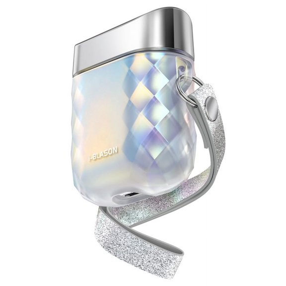 i-Blason Gems Series Case Designed for Airpods 1st/2nd (Translucent Iridescent)