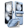 thumbnail image 1 of i-Blason Journey Series Rugged Case for Samsung Galaxy Z Flip 5 (2023) with Kickstand & Protector, 1 of 9