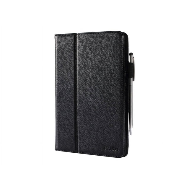 i-Blason Slim Book - Flip cover for tablet - synthetic leather - black