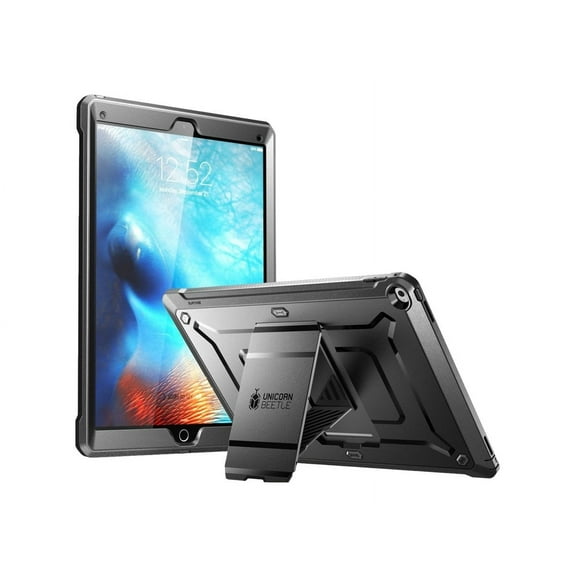 SUPCASE iPad Pro 12.9 Case 2017, [Heavy Duty] Unicorn Beetle Pro Series Full-Body Rugged Protective Case Without Screen Protector for Apple iPad Pro 12.9 Inch 2017, Not Fit 2018 Version(Black)