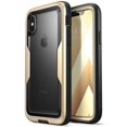 thumbnail image 1 of i-Blason iPhone X Case, [Heavy Duty Protection] [Clear Back] [Magma Series] Shock Reduction / Bumper Case Iphone x, Gold, 1 of 6
