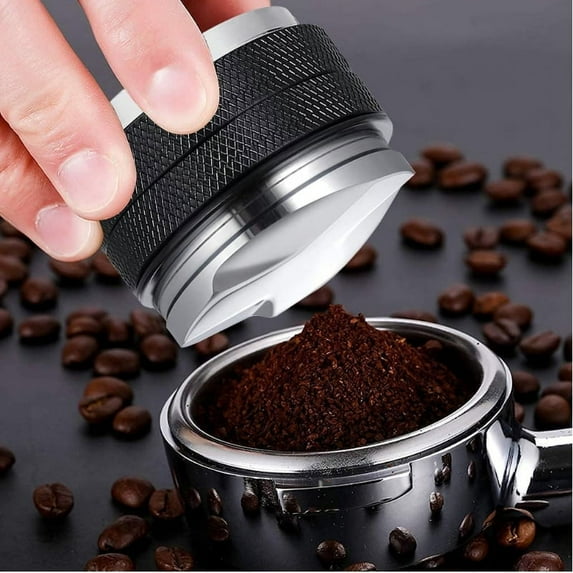 i Cafilas Espresso Coffee Tamper and Distributor Leveler Tools Dual Head for Breville Machine,58mm