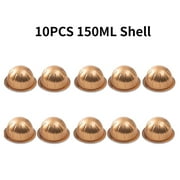 i Cafilas Reusable Coffee Capsules Refillable Pods for Nespre sso Ver tuo, 10PCS 150ML Shell
