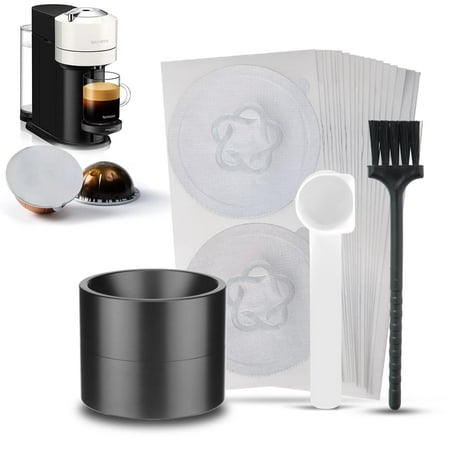i Cafilas Seals Kit for Refilling Nespre sso Ver tuo Capsules with Aluminum Foil 100PCS 62MM Sticker