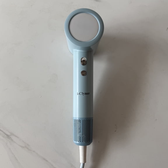 i-Clyner Hair Dryer,High-Speed Airflow for Gentle Drying, Billion-Level Negative Ions, Intelligent Temperature Control, 3 Heat & 2 Speed Settings, Ultra-Quiet Design