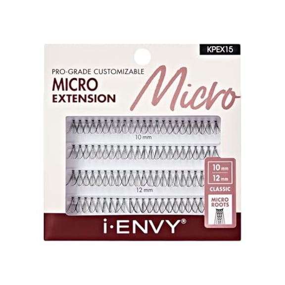i-ENVY Pro-Grade Customizable Micro Extension – 10mm 12mm Fishtail Micro Roots KPEX15