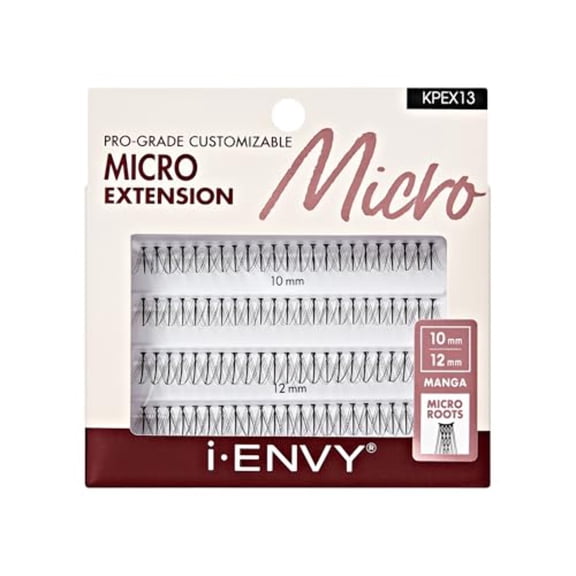 i-ENVY Pro-Grade Customizable Micro Extension – 10mm 12mm Fishtail Micro Roots KPEX13