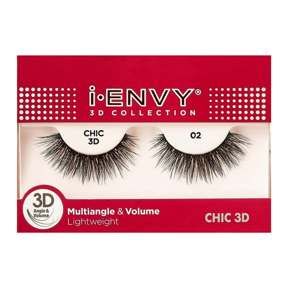 i-ENVY by KISS 3D False Eyelashes - Chic 02