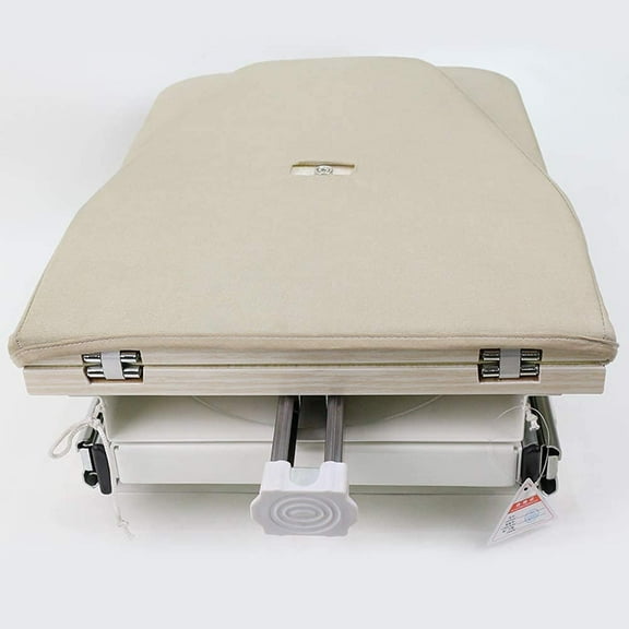 i Kito Hideaway Ironing Board Cabinet, Retractable Closet Ironing Board Beige