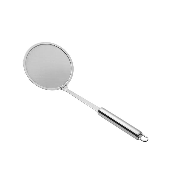 i Kito Kitchen Fat Skimmer for Cooking 4.5inch, Stainless Steel Oil Skimmer Spoon with Long Handle