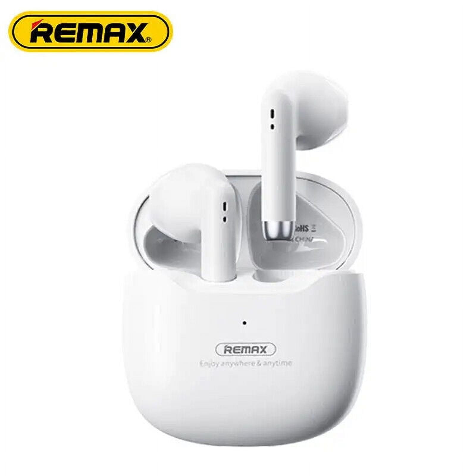 for i-Phone 11 Pro Max Bluetooth 5.3 Earbuds Stereo Bass, in Ear Noise Cancelling Mic, Earphones IP7 Waterproof Sports, 32H Playtime USB C Mini Charging Case Ear Buds - White