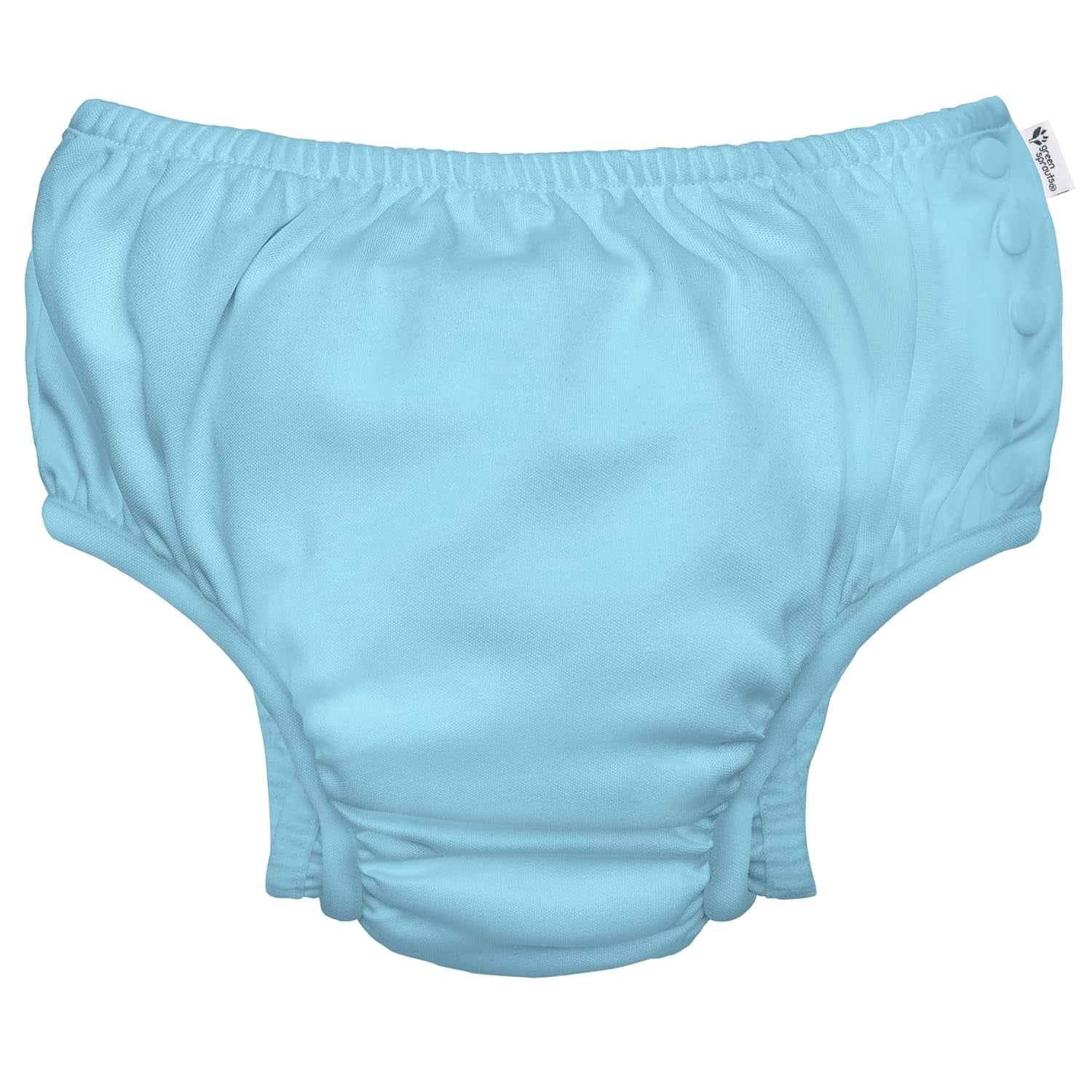 green sprouts Eco Snap Swim Diaper-Aqua -3T