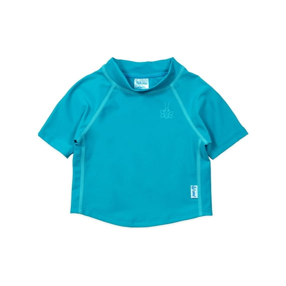 i Play Short Sleeve Rash Guard Swim Shirt for Baby, Toddler UPF 50+