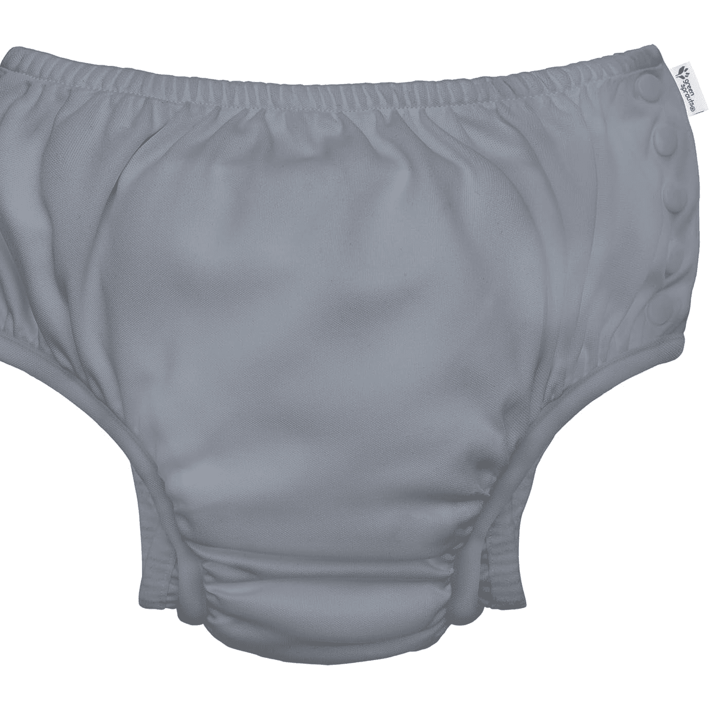 green sprouts Eco Snap Swim Diaper-Grey - 6 Months