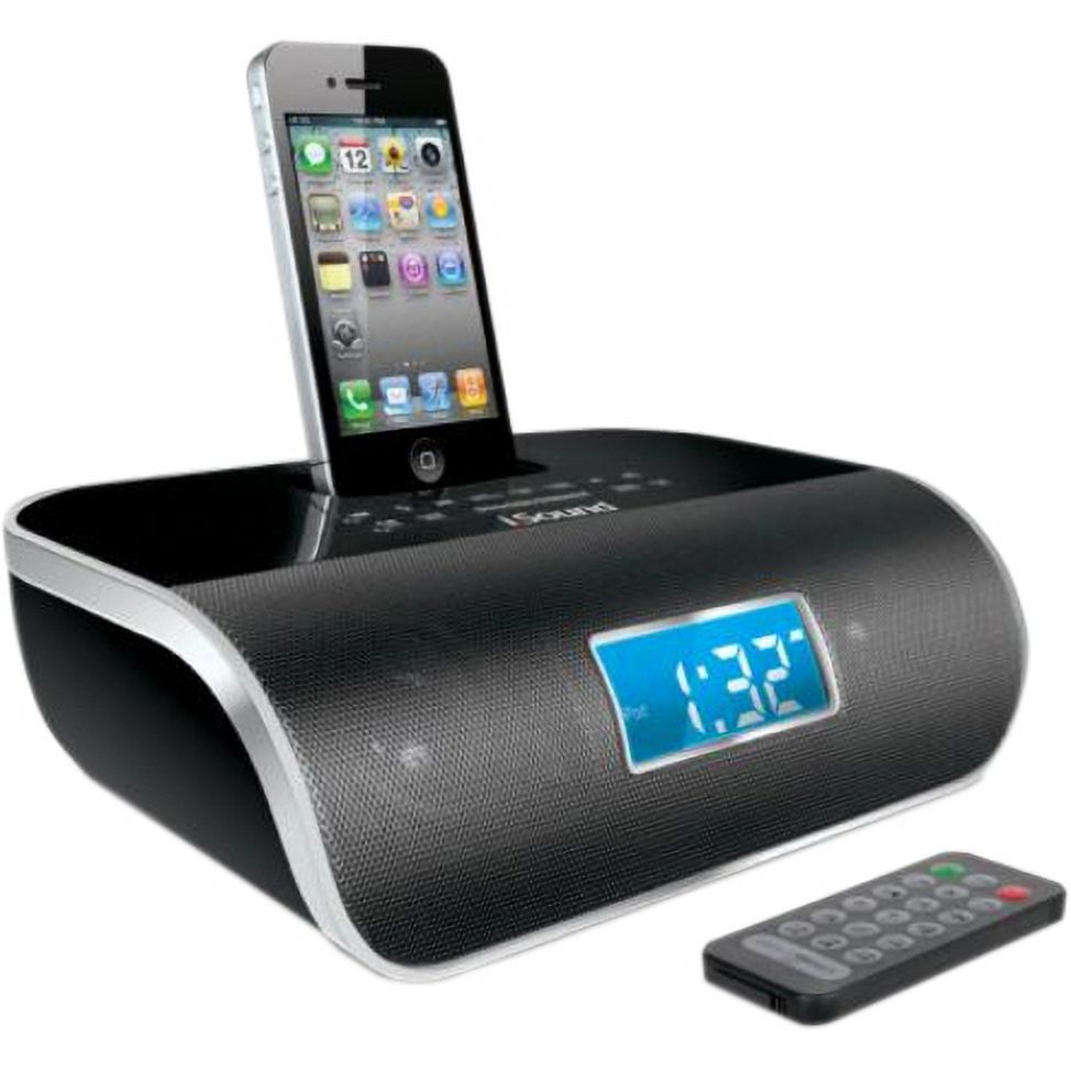 i.Sound Desktop Clock Radio, Apple Dock Interface, Proprietary