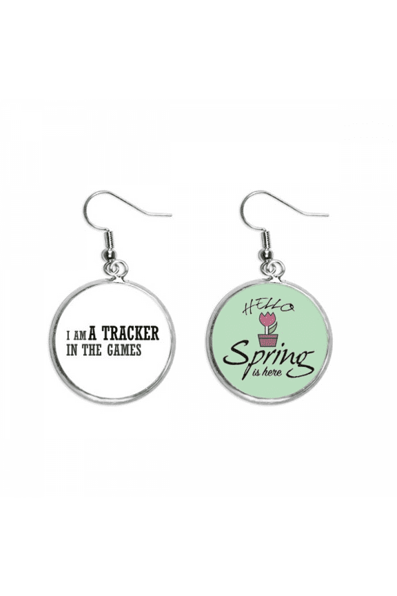 i am a tracker in the games decoration dangle season sp earring jewelry