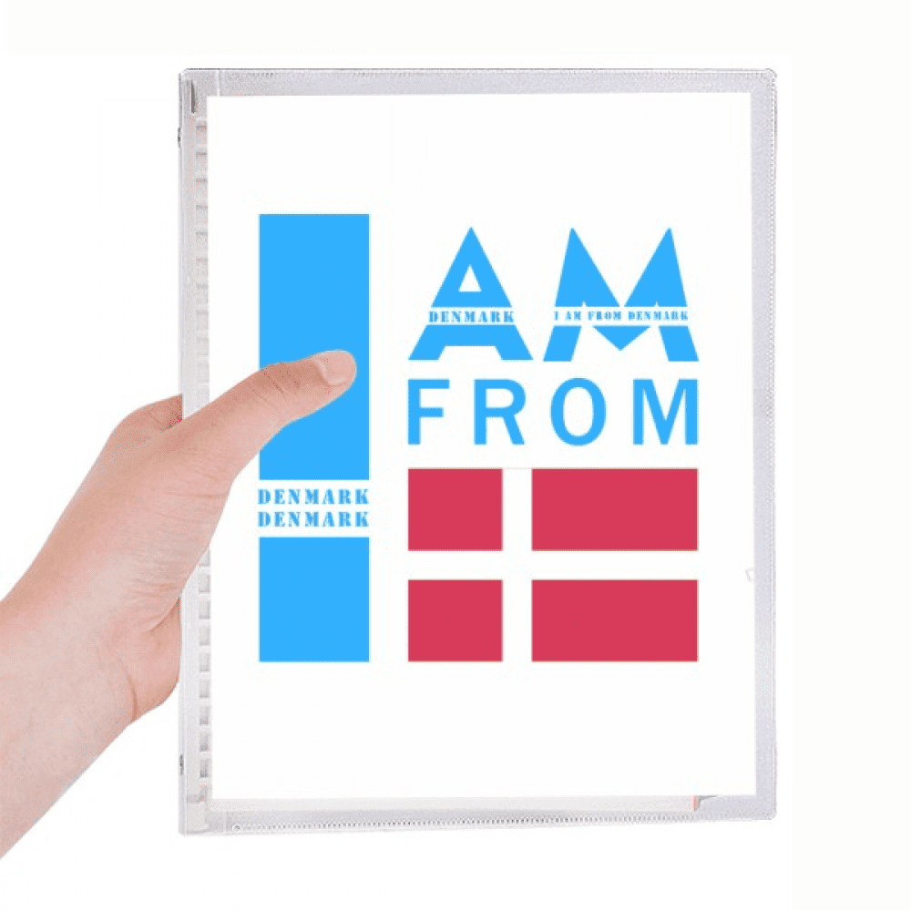 i am from denmark notebook loose diary refillable journal statiry