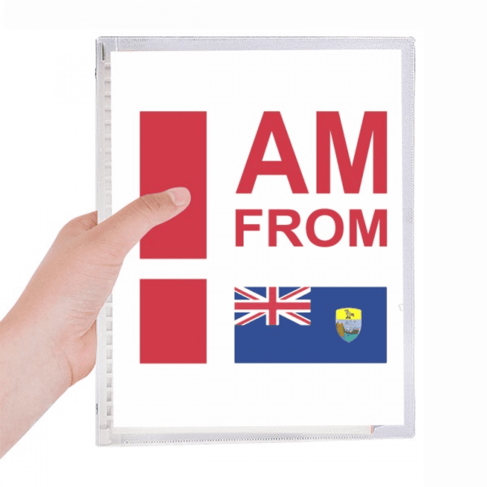i am from helena notebook loose diary refillable journal statiry